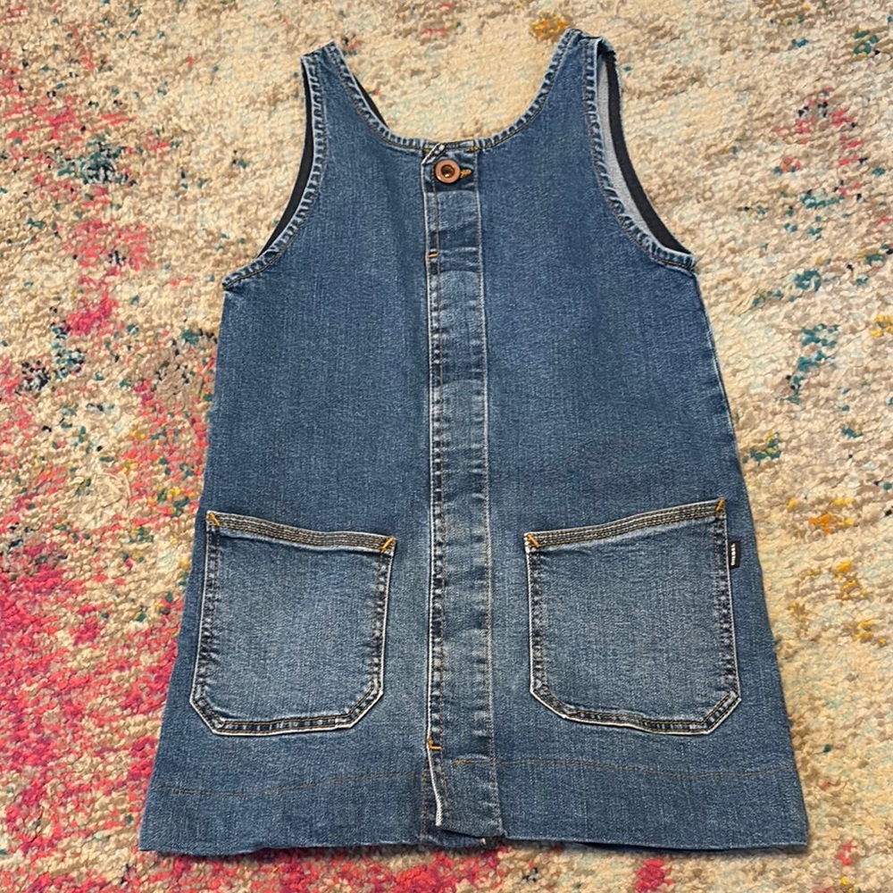 Diesel Denim Kids Dress with Pockets